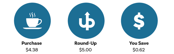 Round up purchase example